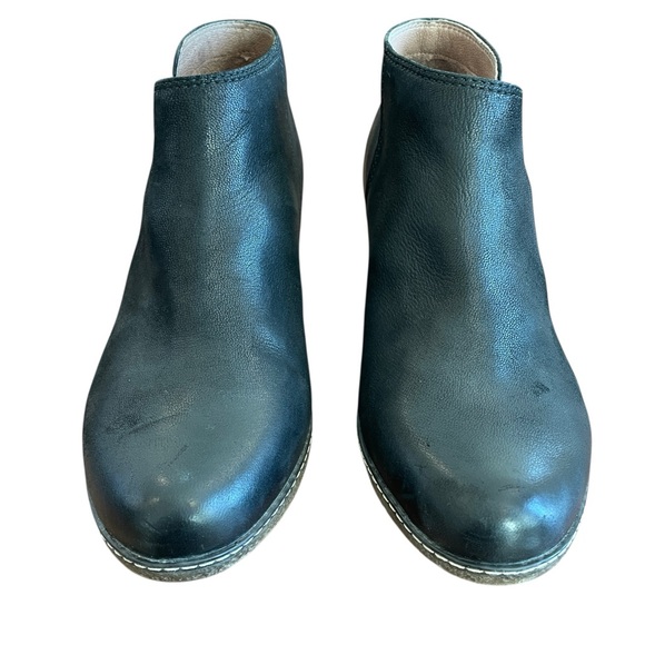 Dansko Women's Leyla Black Leather Ankle Boots Shoes - EU Size 40 US Size 9.5-10 - Picture 2 of 12